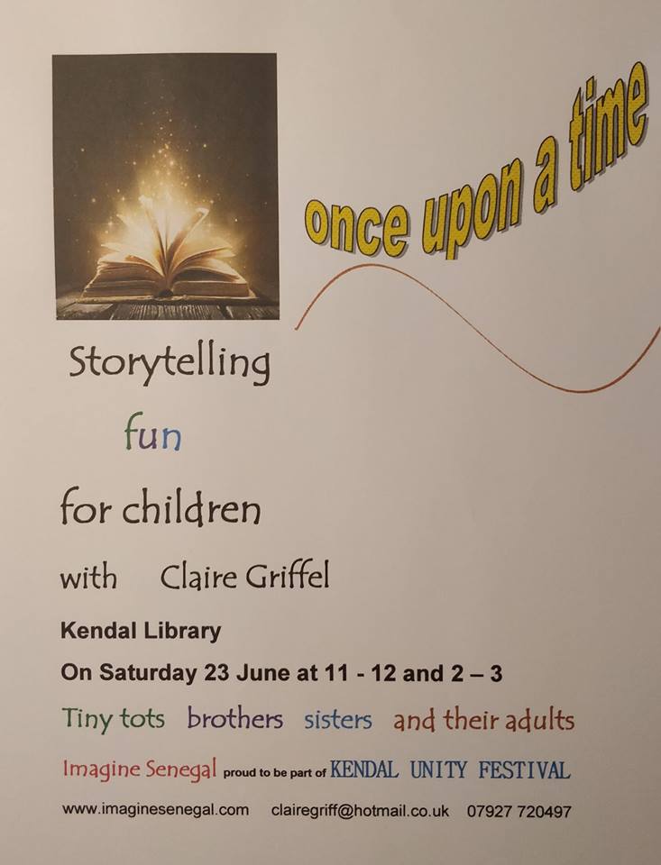 Claire Griffel - Storytelling Workshop Kendal Unity Festival